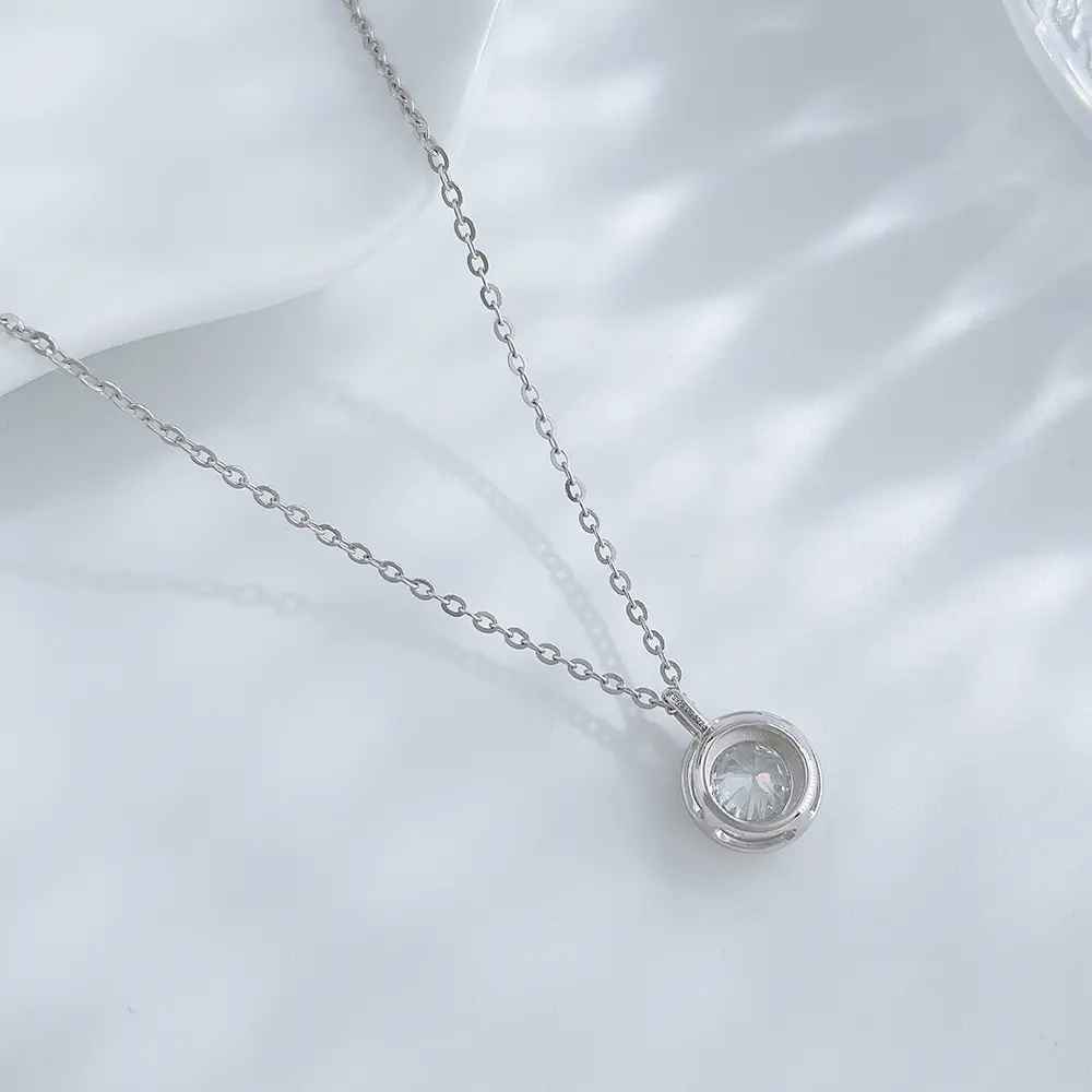 SwirlGlow Mini Necklace
