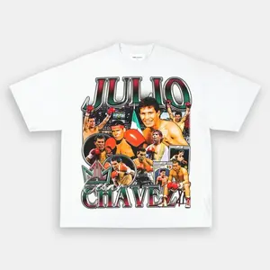 JULIO CESAR CHAVEZ TEE, Boxing T-shirt, Fashion Cotton, Full Sizes, For Men, For Women