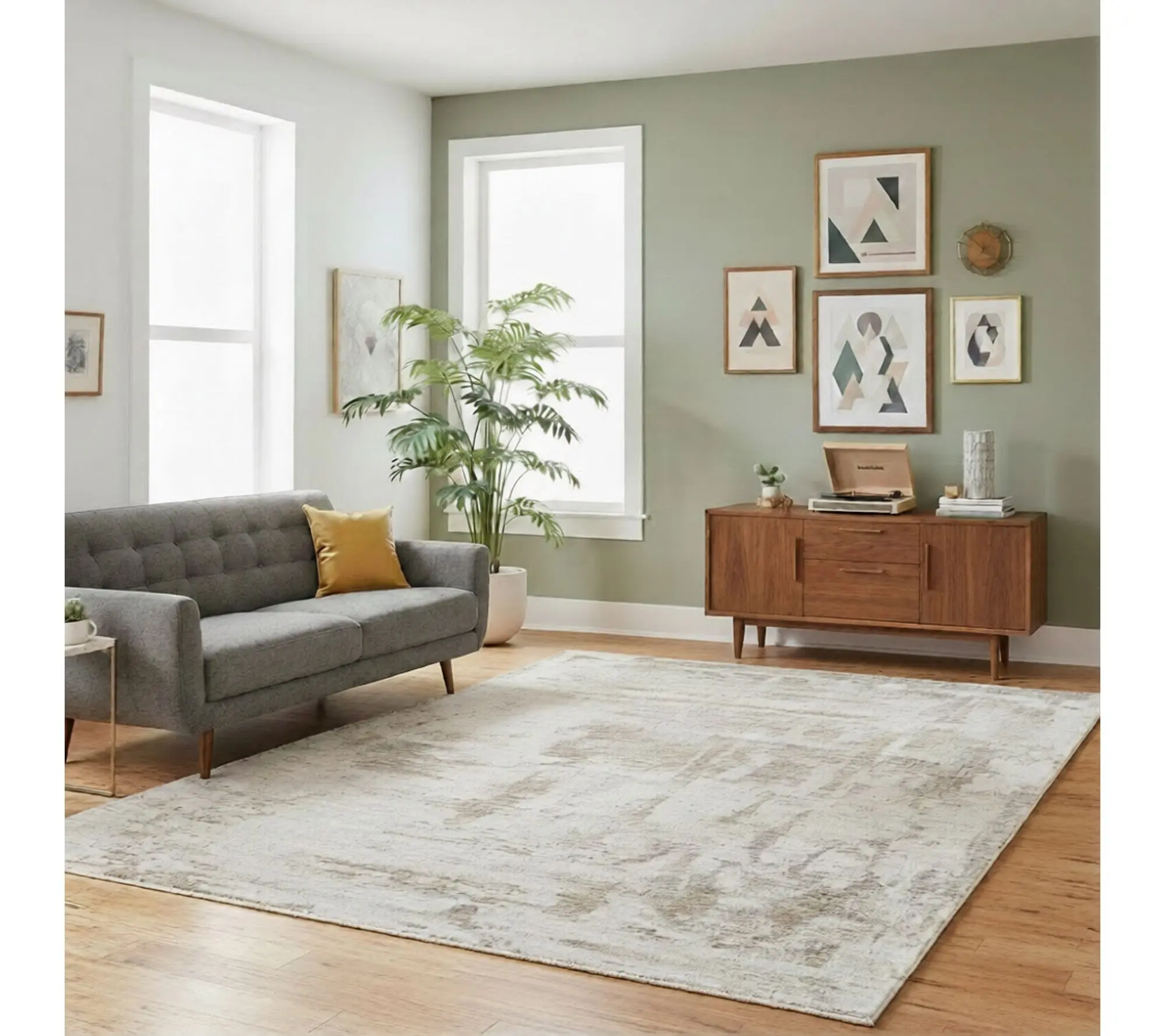 Sealy Easton Distressed Powerloom Area Rug, 2' x 3'