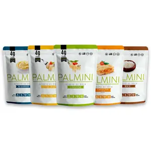 Palmini Pouch VARIETY PACK | Linguine | Angel Hair | Lasagna | Rice | Mashed | 4g of Carbs | As Seen On Shark Tank | Gluten Free (12 Ounce)