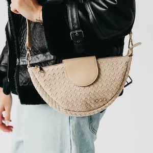 Selena Suede Flap Crossbody