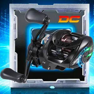 Sougayilang DC Baitcasting Fishing Reel Ultralight 4+1BB  7.2:1 Gear Ratio Baitcaster Reel Smooth and Sensitive, Fishing Reel for Freshwater Saltwater Fishing