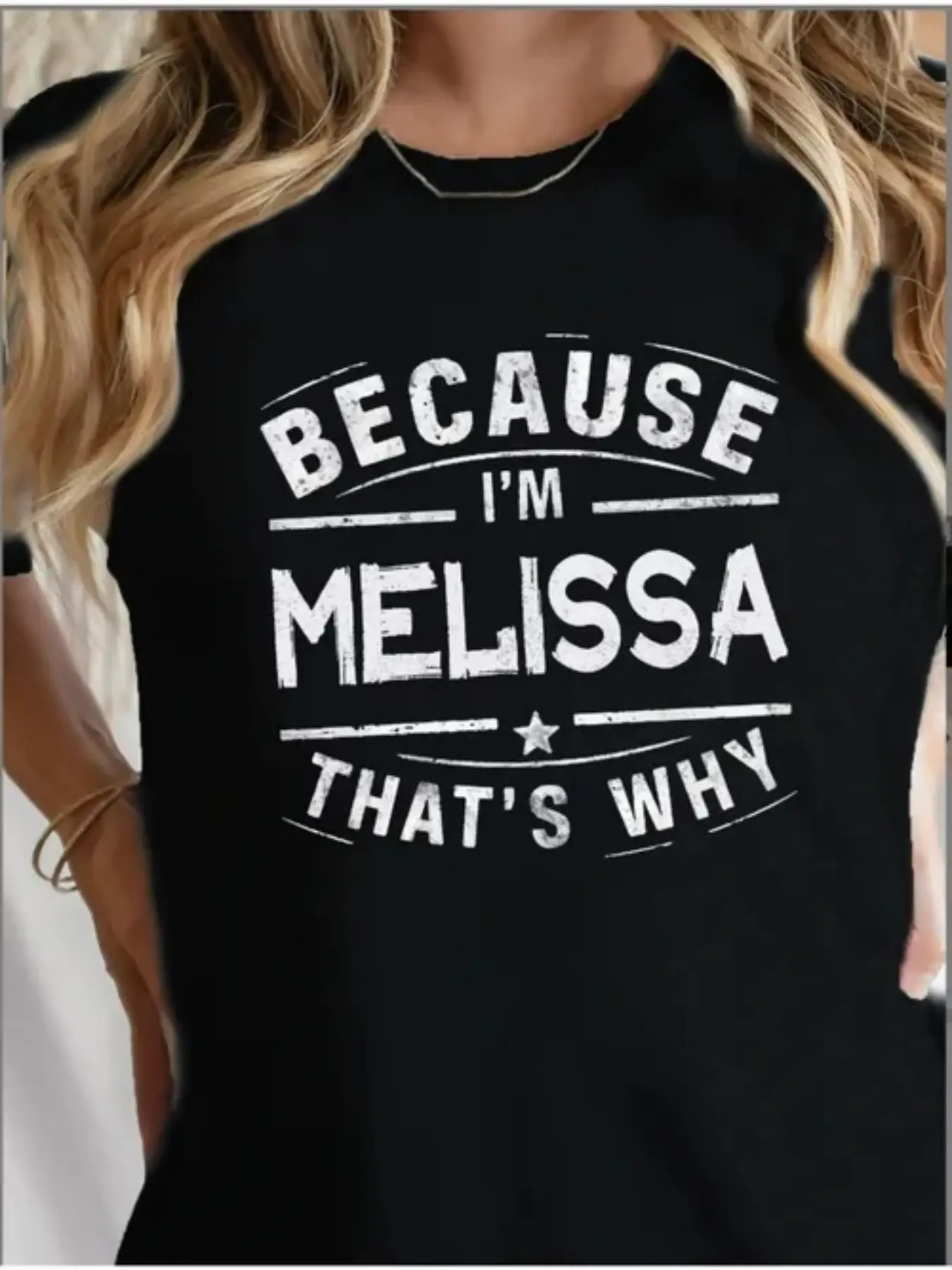 My Personal Statement  New Fashion Women's Round Neck T-Shirt