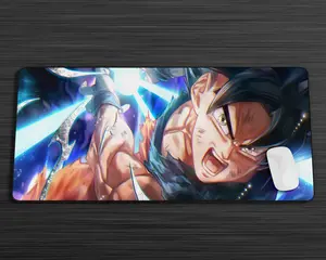 DragonBall Kamehameha Gaming Mouse Pad, Anime MousePad, Gaming decor , Boyfriends Gift, pc accessories, office desk accessories,anime desk mat