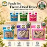 Peach Pet Freeze-Dried Dog & Cat Treats, Rabbit Ears, Rabbit Legs, Pig Nose, Rabbit Variety Mix & Bundle Packs, Single & Large Bags, All-Natural, High Protein