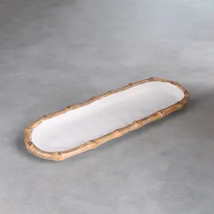 Beatriz Ball Vida Bamboo Melamine Baguette Platter