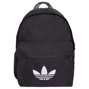 Adidas Originals 18.7L Classic Logo Polyester Backpack for Men in Black