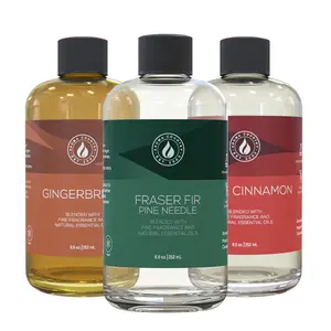 Aroma Country Winter Holiday Diffuser Oil - Fraser Fir Pine Needle Scented Room Spray Air Freshener - 8.5 oz - Home Scent Fragrance Gift