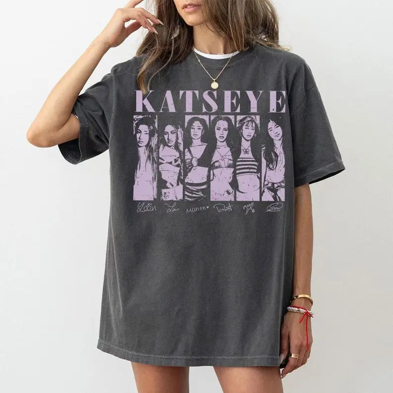 Katseye Music Shirt, Katseye Kpop Shirt, Katseye Beautiful Chaos Shirt, Kpop Music Fan Gifts, Katseye Girls Shirt, Kpop Birthday Shirt
