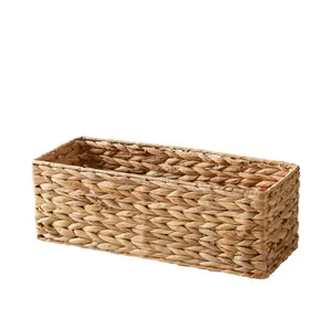 Hyacinth Organizer Basket - Brown, Perfect for Home Storage boo basket