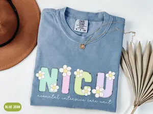 Comfort Colors NICU Nurse Shirt Neonatal Intensive Care RN Registered Nurse Nursing Student Grad Gift Nurse Appreciation Gift Neonatal ICU Top Womenswear