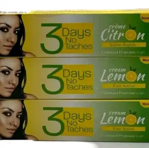 3 days no taches creme citron
