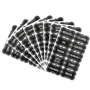 Premium Kitchen Herb Sticker Pack - 50 Customizable Pantry Tags with Measurement Guides (Oregano, Rosemary, Black Pepper)