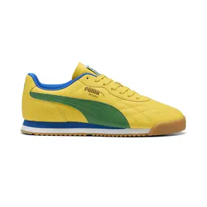 PUMA Mens Roma Anniversario Lace Up Sneakers Shoes Casual - Yellow