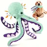 Plush Octopus Dog Toy with Squeak, Interactive Durable Chew Toy for Medium Dogs, Perfect for Play and Training, Prevents Pet Damage