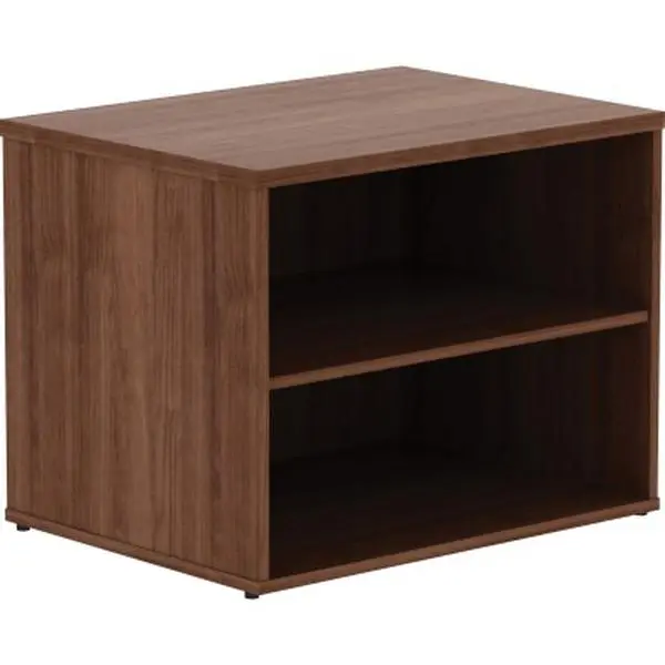 Lorell LLR16232 Walnut Filing Cabinet Credenza with Adjustable Mechanism, Flexible, Height-Adjustable Cabinets, Racks & Shelves