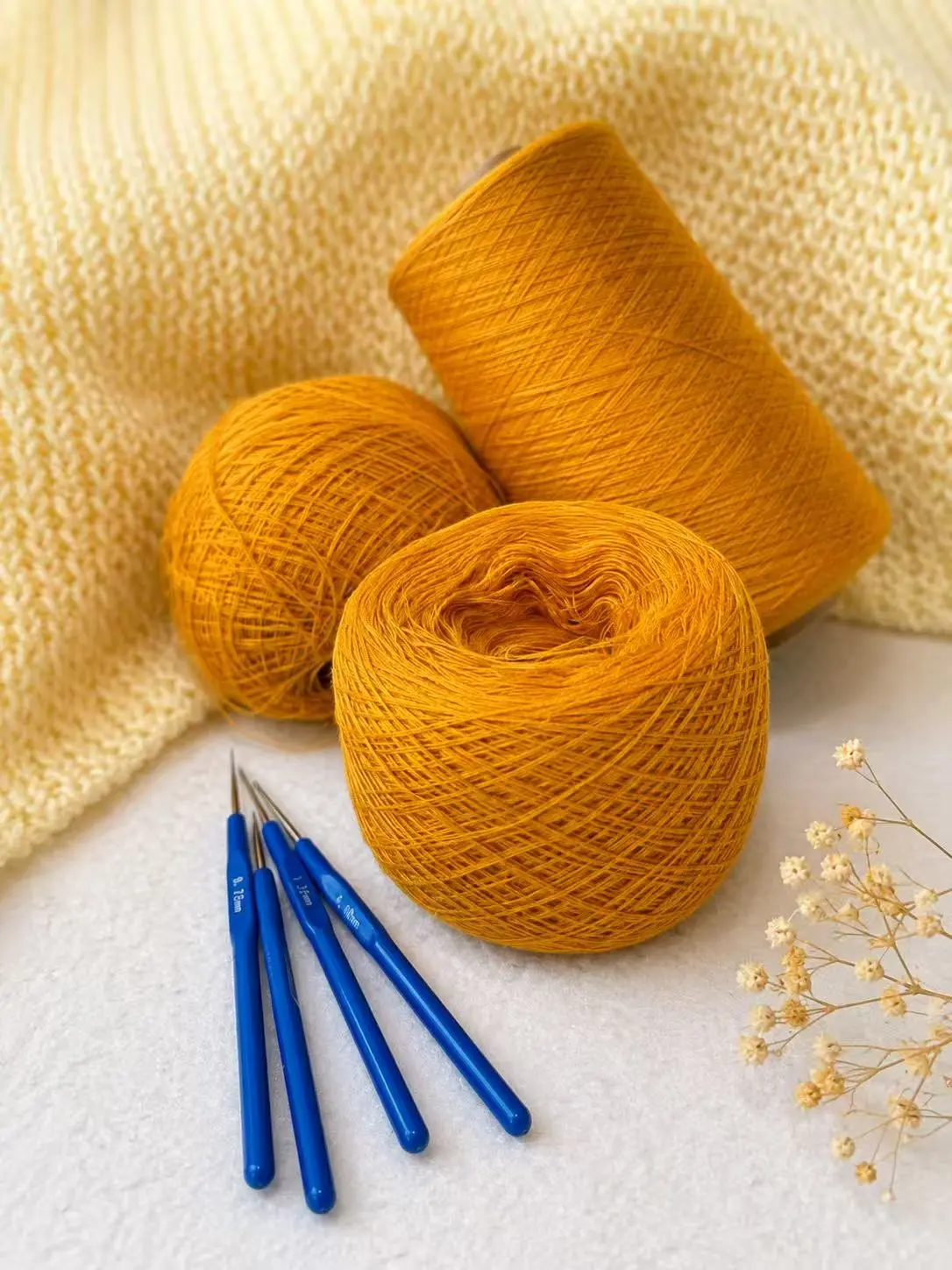 100g Tencel Cotton Yarn for Crochet&Knitting- Soft Lightweight Summer Yarn.
