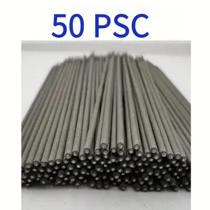 Welding Rod, 50 pcs Carbon Steel Welding Rod, Welding Accessories for Handheld & Electric Welding, Welding Equipment Supplies
