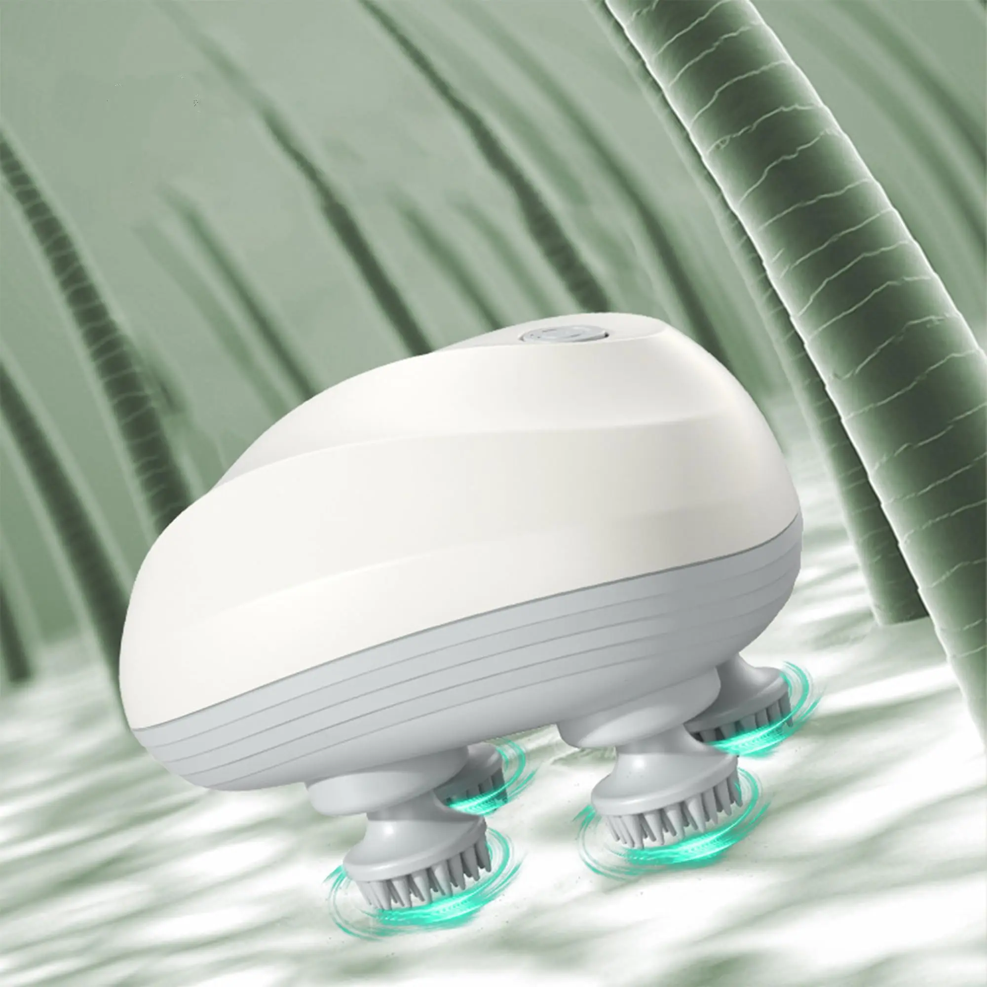 Cordless Scalp Massager for Adults - 3 Kneading Modes, 96 Massage Contacts, Waterproof, Wireless, Portable, Automatic Power-Off, Effective Scalp Massage, Restart Function (Abs Material), Hair,back to school,back to school haul