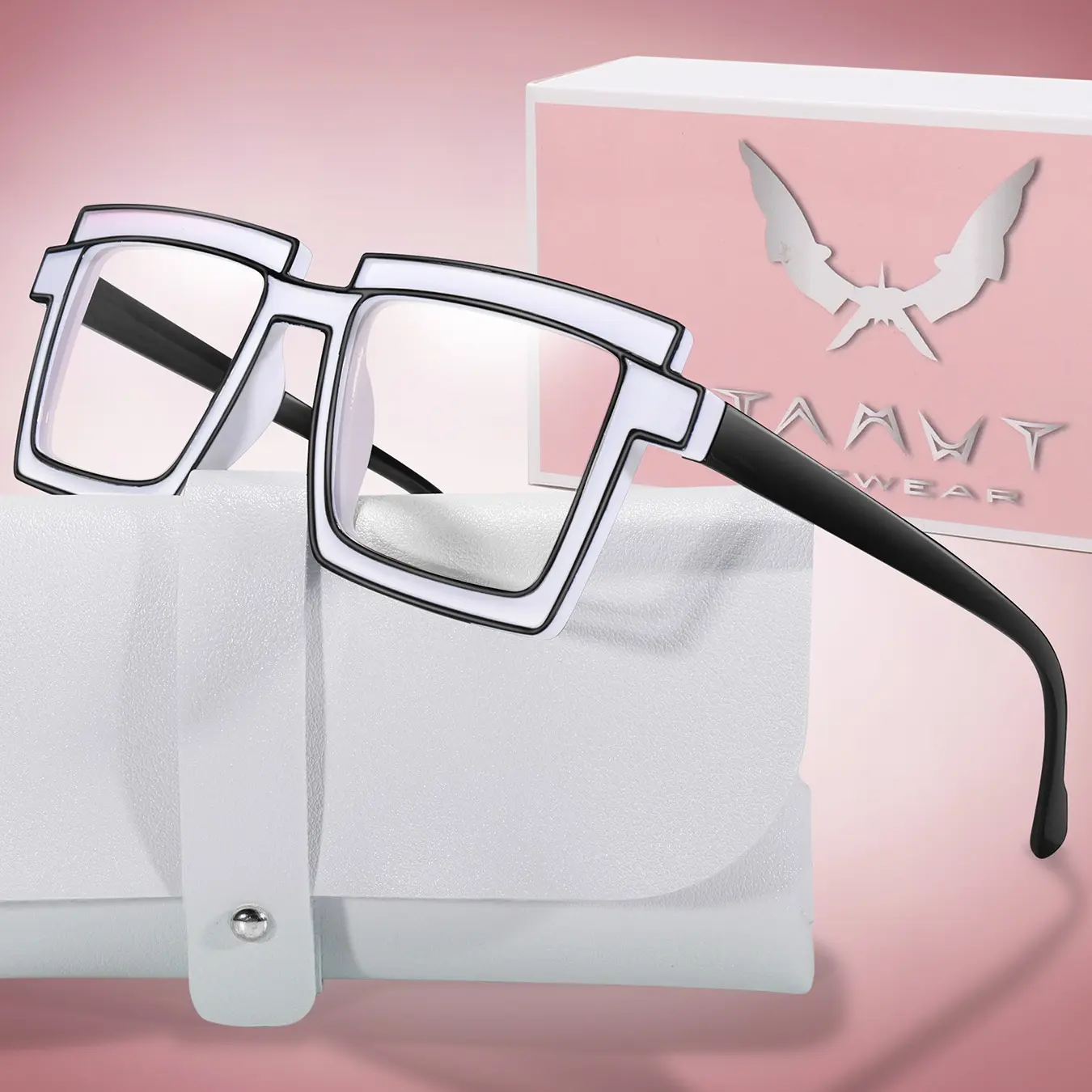 Fashion Unisex Reading Glasses, 2D Animation Framed Reader, Lightweight and Stylish, Reading Eyeglasses