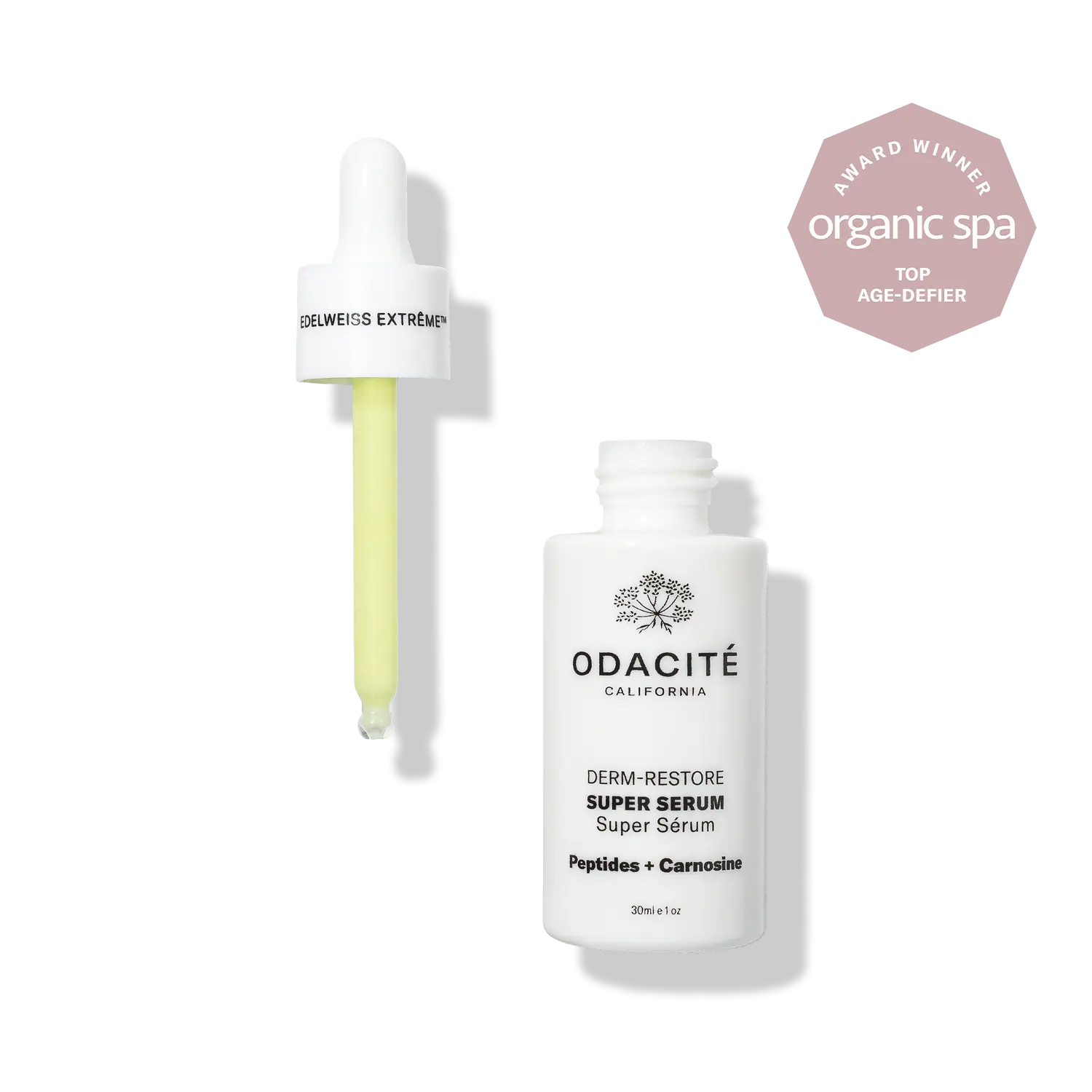 Derm-Restore Super Serum • Edelweiss Extrême® • Peptides + Carnosine