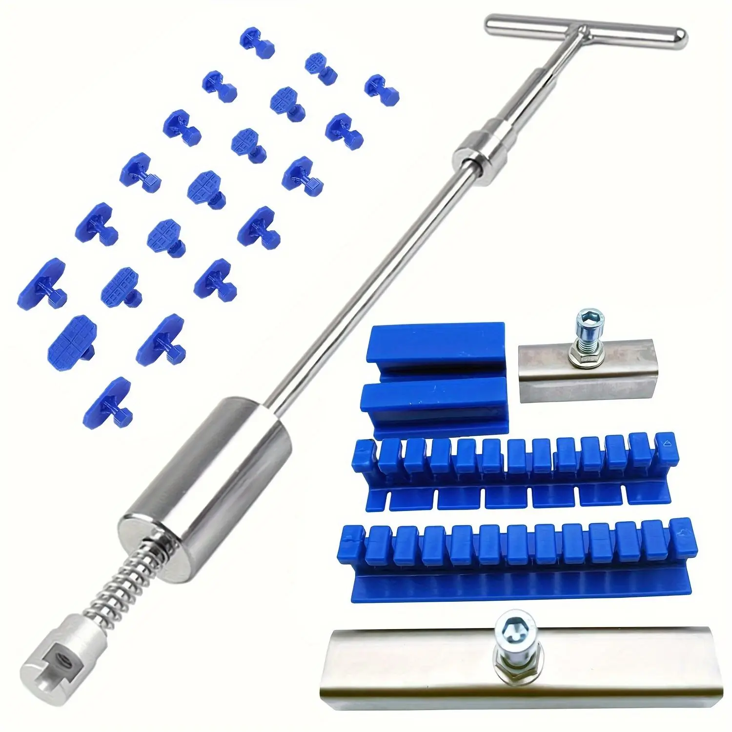 Car Paintless Dent Repair Tools, Car Dent Remover, Puller Removal Kit, Slide Hammer Reverse Hammer Tool, Car Body Repair Tool, Automotive Repair Tools, Dent Remover Tool For Car, Auto Repair Supplies