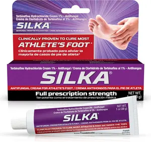 SILKA Anti-Fungal Cream, Clinical Anti-Fungus Foot Treatment, Jock Itch & Ringworm Remedy, Maximum Strength Fast-Acting Relief from Itching & Burning