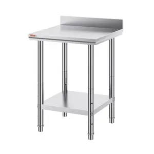 24" X 24" Commercial Stainless Steel Table Bench Prep Kitchen Restaurant