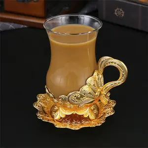 Coffee Cup & Coaster Set, 2 Counts/set Exquisite Coffee Cup & Coaster, Tea Cup, Drinkware for Home, Hotel, Office Desktop Decoration Coffee Cup Saucer