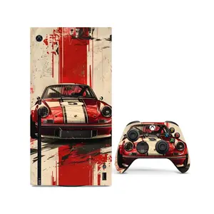 Vinyl Wrap Skin Auto Racing Compatible with X-Box Series X