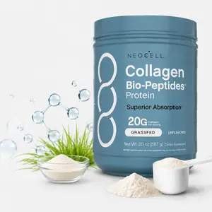 NeoCell Collagen Bio-Peptides are different. Enzymatically simplified into smaller peptide chains, they offer superior absorption and bioavailability, helping your body use collagen more effectively.
