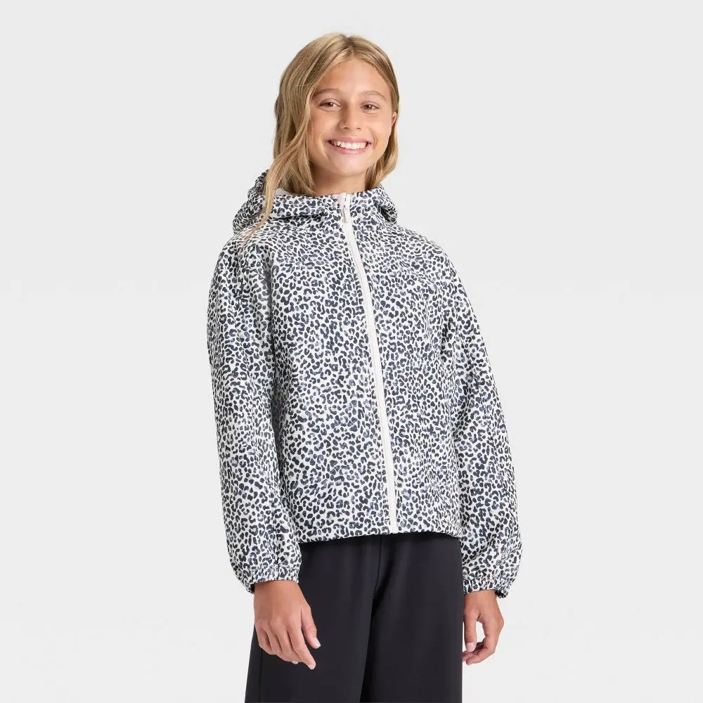 Girls' Softshell Jacket - All In Motion, Casual Comfy, Kids Clothing Girls, Child Size Outerwear, Casual Comfy Jacket