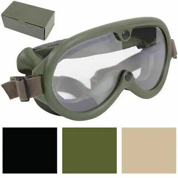 Unisex Import Outdoor Tactical Glasses, Sun-Wind-Dust Protection, Heavy-Duty Military Ballistic Shatter-Proof Eye Gear