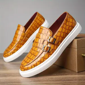 Men's 507 Casual Rubber PU Walking Shoes - Flat Daily Wear Footwear, Casual Shoes