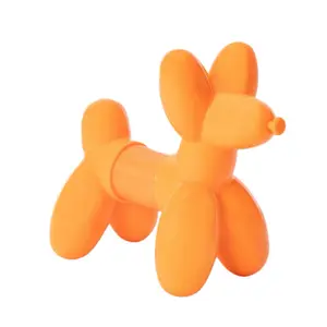 Balloon Dog Slinky Toy - Springy Balloon-Style Dog in Orange, Green, Blue, Pink - Perfect Desk Companion & Fidget Friend