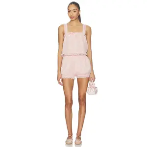 MORE TO COME Sammy Short Set in Blush Pink