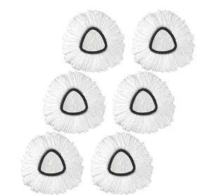 For O-Cedar EasyWring 1 Tank sYSTEM Microfiber Spin Mop Heads Refills for Smooth Surface Floors Durable Machine Washable for O cedar Replacement