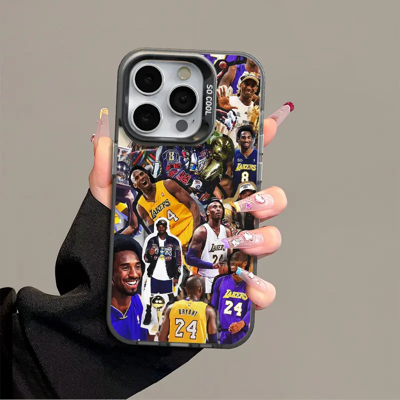 Kobe Shockproof Customized Character-Based iPhone Case - Cover for iPhone 17,16 Pro,16,15,14,13,12,11,X,XS,SE23,PLUS,MAX,2020,2022 - Mobile Accessories Gift