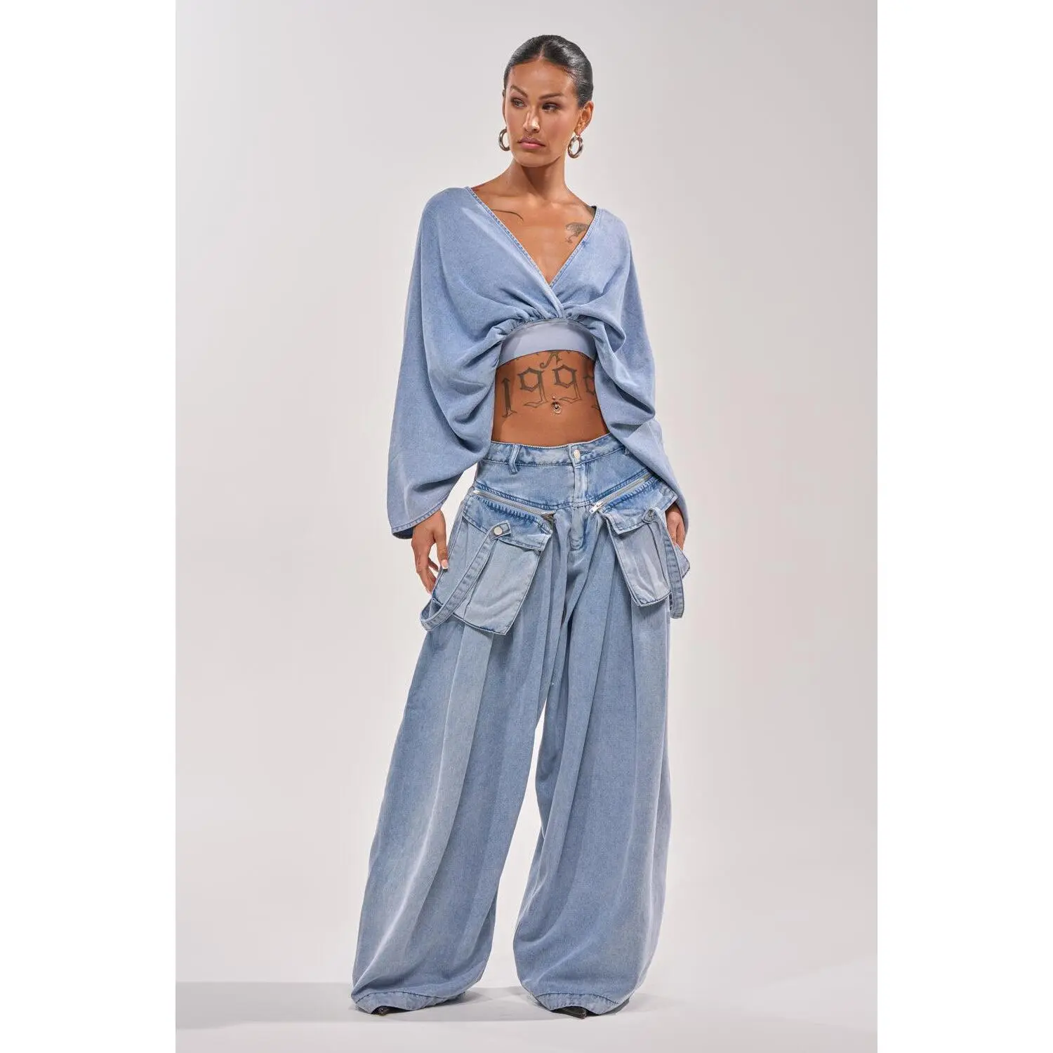 DRIFTING AWAY CARGO DENIM