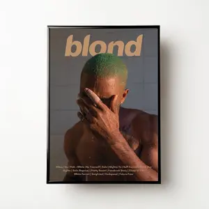 Frank Ocean Blond Wall Art Poster Unframed HD Print Home Office Decor Unique Trendy Gift, Perfect Gift
