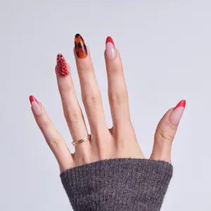 KISS LUXE Press-On Glue Nails - Tidal Quest, Beauty & Personal Care Nail Art Decoration Accessory