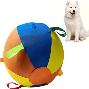 22-inch Herding Giant Tennis Dog Ball Toy for Medium to Large Dogs, Jolly Balls for Dogs, Tough Herding Ball for Play & Exercise, Fun Doggy Birthday Gift