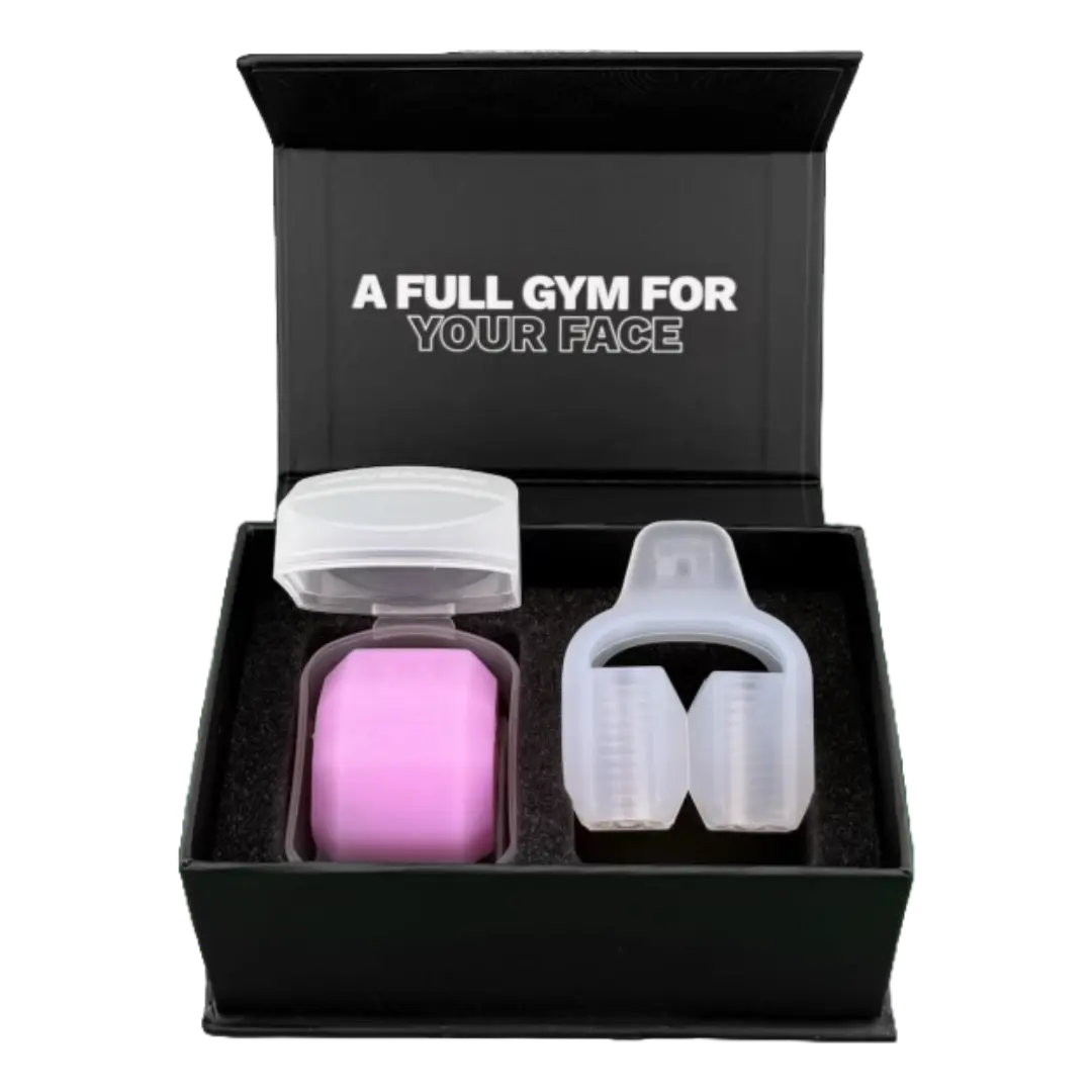Jawzrpro Jaw Exerciser for Women - Facial Toner, Neck Exerciser, Jawline Trainer (2-Pack)