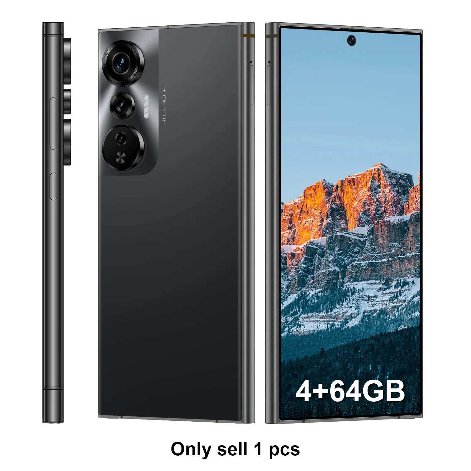 S25 Ultra Smart Android Phone, 5mp+13mp Camera, 4g Network, Dual Sim, 4+64GB Storage, 6.75-Inch Screen, Octa-Core Cpu, Android 10.0, 4100mah Battery, Smartphone