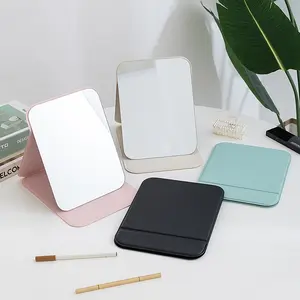 Portable Folding Makeup Mirror Set, Colors, Large Medium Small Sizes, Travel Dorm Office Use, Standable Hanging Tabletop Mirrors, Foldable Makeup Mirror