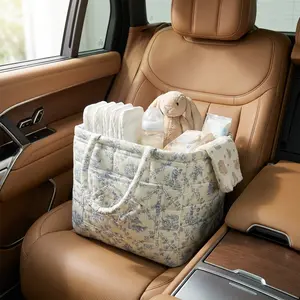 Durable Multi-Purpose Car Storage Basket Organizer - Space-Saving Car Accessories for Vehicle Interior, Ideal for Mother’s Day Gifts