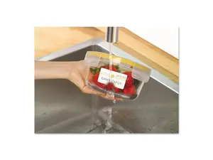 Avery Printable Dissolvable Rectangle Labels, 1-1/4" x 2-3/8", White, 90 Customizable Labels (4224)