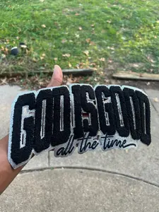 God is Good Chenille Patch