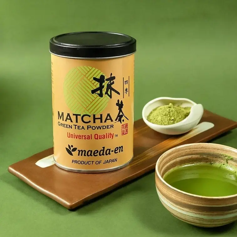 Maeda-en Japanese Matcha Green Tea Powder Universal Quality 1.0oz No Sugar Added Traditional Beverage Product of Japan