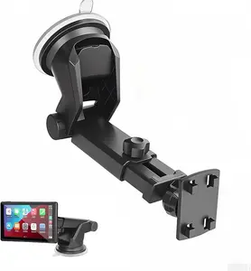 【Hieha】Carplay Screen Mount, Universal Dashboard Suction Cup Mount, Compatible with Most 7 Inch Portable Monitor Cell Phone Windshield Suction Cup Holder